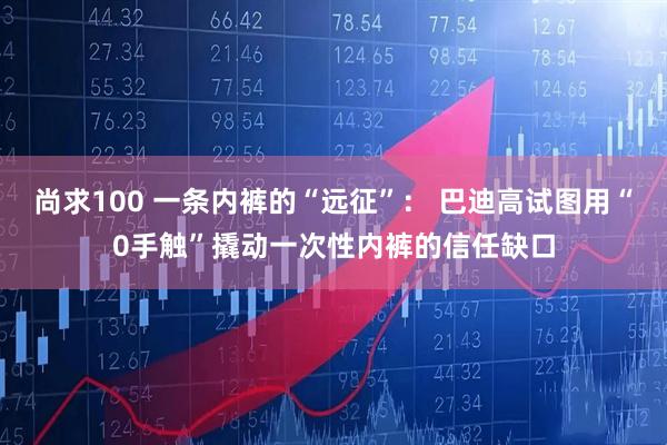 尚求100 一条内裤的“远征”： 巴迪高试图用“0手触”撬动一次性内裤的信任缺口